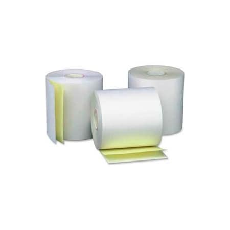 Pm Company PM Perfection POS/Cash Register Rolls, 2-3/4" x 90', White/Canary, 50 Rolls/Carton 8789